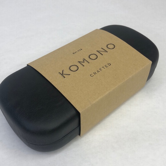 KOMONO Clement Matte Indigo Demi Sunglasses (NEW) round blue